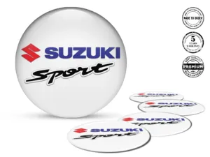 Suzuki Marchio Adesivi Silicone Decalcomania Cerchio Edizione